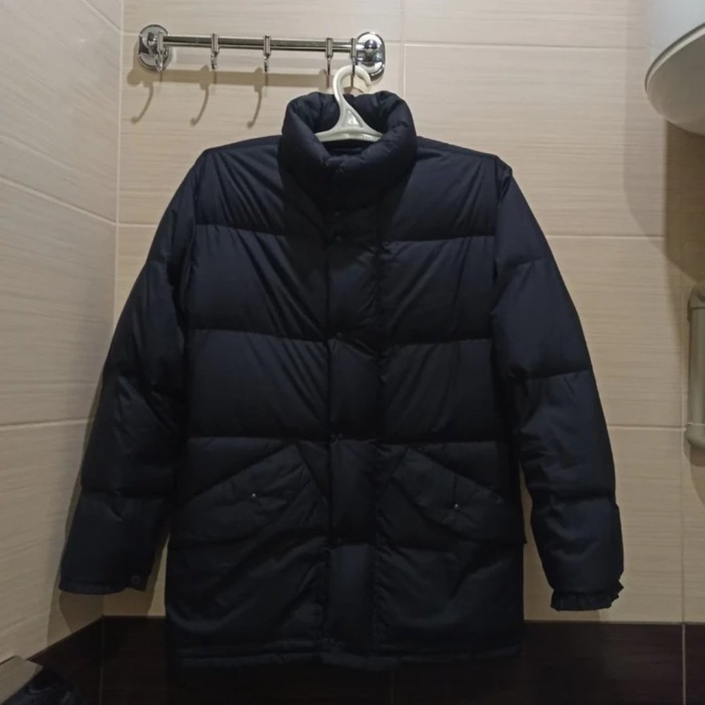 Vintage Moncler Navy Blue Puffer Down Jacket